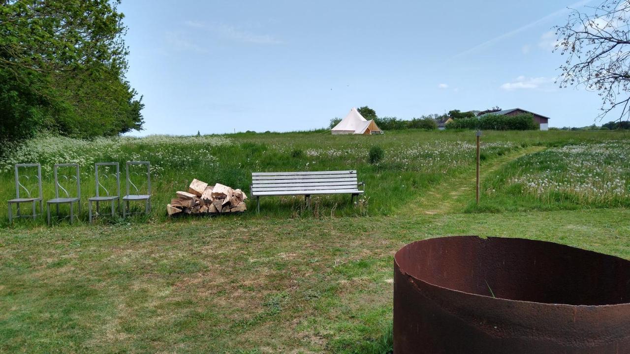 Cosy Farmhouse Glamping Stege Exteriér fotografie